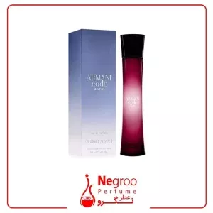 عطر ادکلن جورجیو آرمانی کد ساتین 75میل Giorgio Armani Armani Code Satin