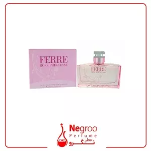 عطر ادکلن فره صورتی-رز پرینسس 100 میل Gianfranco Ferre Rose Princesse/ اورجینال