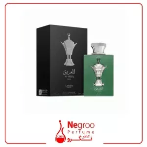 ادکلن لطافه پراید مدل العریق سیلور رایحه چوپارد بلک انسنس ملکی/ اورجینال