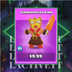 اسکین پادشاه شیرینی زنجبیلی | Gingerbread King