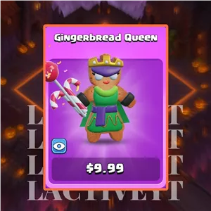 اسکین ملکه شیرینی زنجبیلی | Gingerbread Queen
