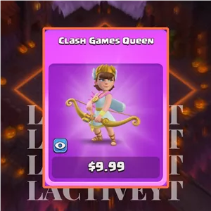 اسکین ملکه بازی های کلش | Clash Games Queen