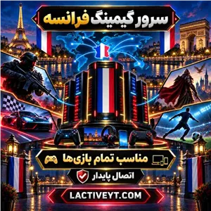 سرور گیمینگ فرانسه