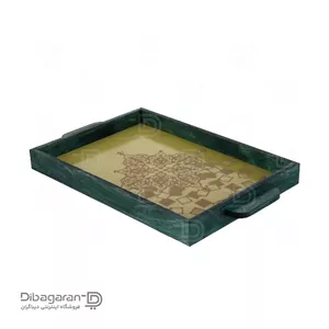 سینی چوبی ریور طرح ترنج مدل 2326