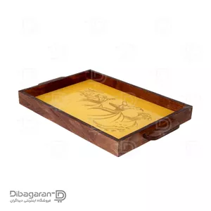 سینی چوبی ریور طرح رقص سماع مدل 2330