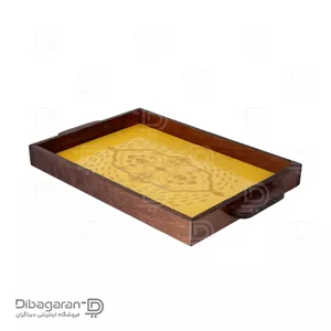 سینی چوبی ریور طرح فرشینه کد 2328