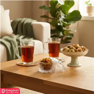 قندان بلوری نقلی دلی مدل الیسا
