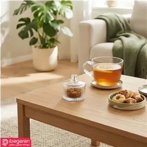 قندان بلوری نقلی جنوا مدل دلی