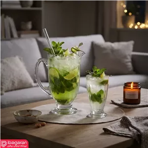پارچ بلور مدل جنوا اونیکس