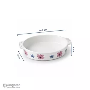 مرغ خوری بیضی طرح گل بهاری