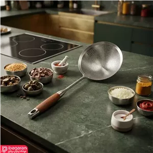 کفگیر آبکش استیل ریما مدل 13304