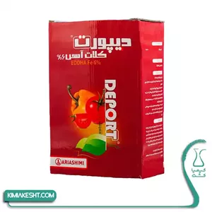 کود کلات آهن 6% ديپورت آريا شيمي 1 کيلويي