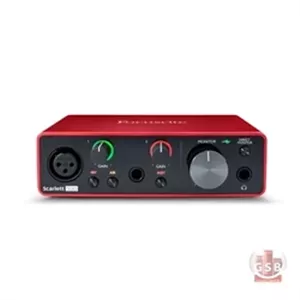 کارت صدا کارکرده فکوسرایت Focusrite Scarlett Solo G3