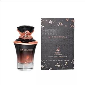 ادکلن زنانه الحمبرا مدل میا دولسزا رایحه لانکوم لانویت ترزور الماسی حجم ۱۰۰‌میل