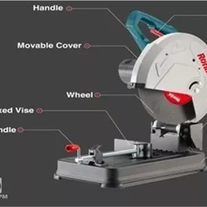 اره پروفیل بر رونیکس مدل 5905 ظرفیت ۲۴۰۰ وات سایز ۳۵۵ میلی‌متر