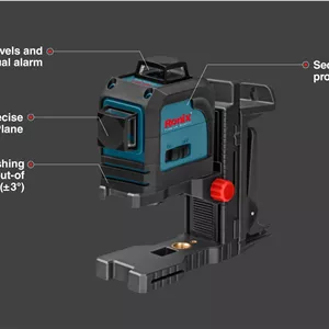تراز لیزری رونیکس مدل RH-9536 سه بعدی ۳ خط ۳۶۰ درجه