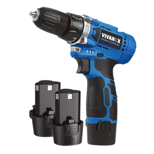 دریل شارژی ویوارکس مدل VR1215V ظرفیت ۱۲ ولت با ۲ باتری اتوماتیک