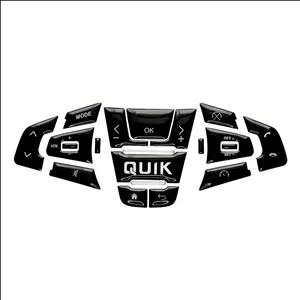 ماکت کلیدهای کروز و مدیا فرمان کرومی کوئیک اس مدل Black402 کد183