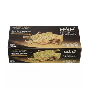 بیسکویت پذیرایی جو شوید و هل با تزئین کنجد کوپا