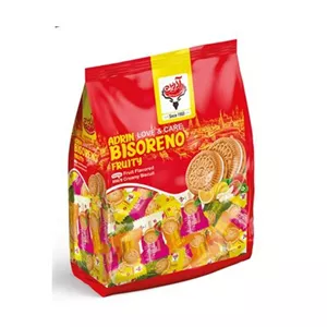 بیسکویت کرمدار میوه ای بیس اورنو آدرین