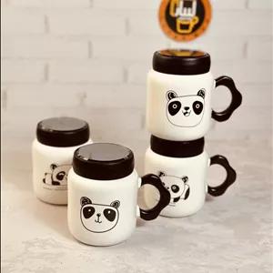 ماگ درب پيچى طرح پاندا كد 0081