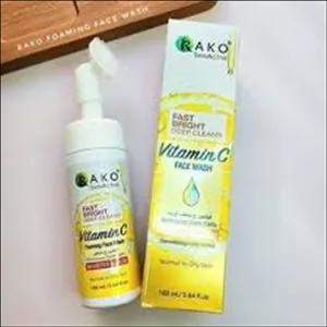 فیس واش شستشوی صورت ویتامین C برند راکو حجم ۱۲۰ میلی
