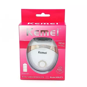 اپیلاتور حرفه‌ای باتری خور و مسافرتی کیمی مدل KM-673