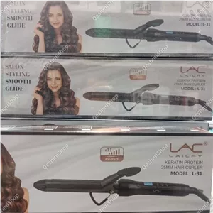 فر کننده مو حالت دهنده مو لایچی مدل KERATIN PROTEIN 25MM HAIR CURLER LAICHY L-31