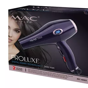 سشوار مک استایلر مدل MC-6685 (2500 وات) MAC-STYLER Professional Hair Dryer Model MC-6685