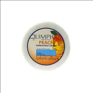 کرم مرطوب‌کننده دست و صورت لیمپیو رایحه هلو 200 میلی لیتر