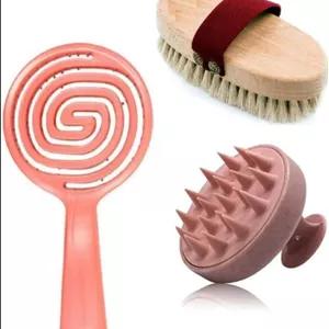 برس بدن خشک برای رفع سلولیتماساژور سربرس گره بازکن مو