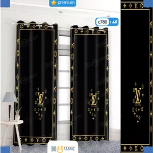 پرده تصویری طرح لویی ویتون برند پرنا