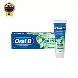 خمیردندان آلتیمیت فرش اورال بی OralB اورجینال مدل کامپلت پلاس Complete Plus حجم 75 میل