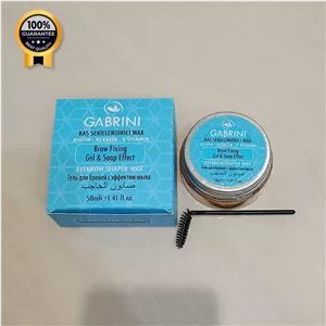 ژل ابرو کاسه ای گابرینی Gabrini اورجینال حاوی بیوتین حجم 50 میل