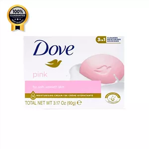 صابون نرم کننده داو Dove اورجینال سه در یک pink گل رز حجم 90 گرم