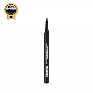 مداد هاشور ابرو سه خط فلورمار Flormar اورجینال مدل MICRO FILLER شماره 04 رنگ Deep Brown