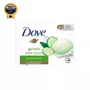 صابون کرمی مرطوب کننده خیار داو Dove اورجینال Fresh touch حجم 90 گرم