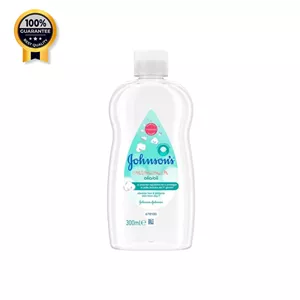روغن بدن بچه جانسون Johnson's اورجینال حاوی روغن پنبه و ویتامین E مناسب کودکان و بزرگسالان حجم 300 میل