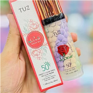 پرایمر رنگین کمانی توز Tuz اصلی مدل گل رز حجم 40 گرم