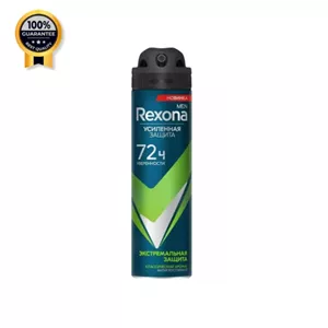 اسپری ضد تعریق مردانه رکسونا Rexona اورجینال روسیه مدل 724 Exterme protection حجم 150 میلی لیتر