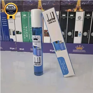 ادکلن قلمی مردانه شرکتی هرموسا Hermosa رایحه دانهیل آبی حجم 35 میل