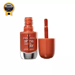 لاک ژل ناخن اسنس Essence اورجینال نارنجی مدل Shine last & go شماره 84