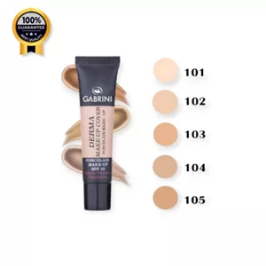 کرم پودر گابرینی Gabrini اورجینال مدل Derma حجم 40 میلی لیتر در 4 رنگ