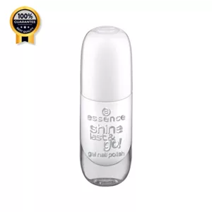 لاک ژل ناخن اسنس Essence اورجینال سفید مدل Shine last & go شماره 33