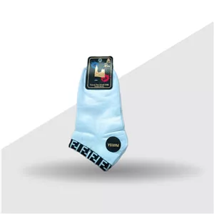 جوراب مچی زنانه نخی طرح فندی