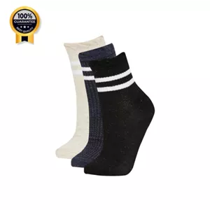 جوراب اسپرت زنانه برند دفکتو DEFACTO اورجینال در 3 رنگ