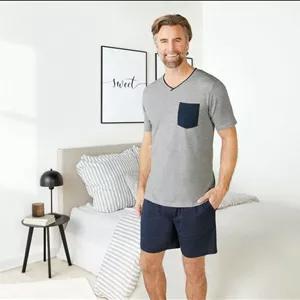 ست تی شرت آستین کوتاه و شلوارک مردانه لیورجی کد 3