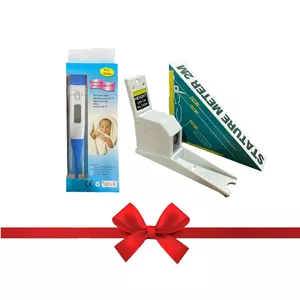 پک مراقبت سلامت کودک (تب‌سنج دیجیتالقدسنج دیواری)