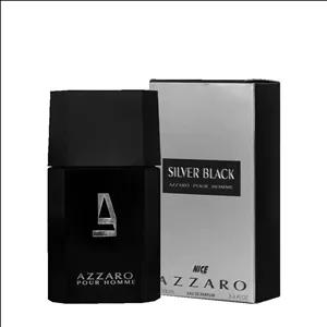 ادوپرفیوم مردانه نایس Nice مدل آزارو سیلور بلک Azzaro Silver Black حجم 100 میلی لیتر