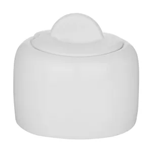 ظرف شکر چینی زرین ایران سری هتلی 49 مدل سفید کد 06 درجه یک